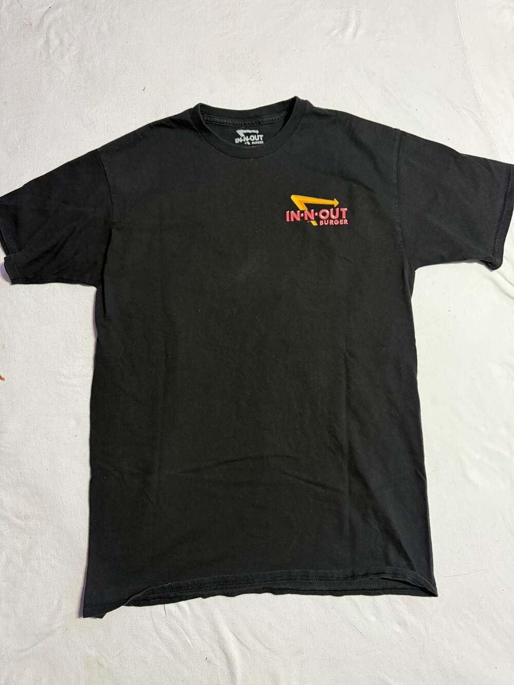 Lot of 2 In-N-Out Burger Hollywood Boulevard Classic Car Graphic AND In-N-Out Te